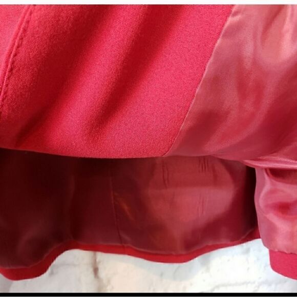 SIGNATURE BY LARRY LEVINE Ruffled Front Blazer 10P - Picture 4 of 6